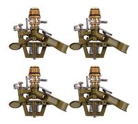 PEKKA Lot de 4 têtes de gicleurs robustes de 1/2" pour arroser les grands jardins, arroseurs d'extrémité de tuyau, outils d'irrigation