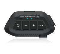 PEKKA Lx2 Bluetooth 5.0 Casque sans fil d'appel mains de moto Casque étanche stéréo Bluetooth A