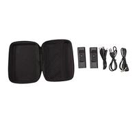 PEKKA Moniteur auriculaire sans fil UHF Récepteur d'émetteur de carte son de scène de son numérique, 1 récepteur 1 émetteur