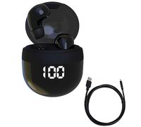 PEKKA Superbass SK18 TWS Écouteurs sans fil Bluetooth avec microphone, écouteurs tactiles intelligents, réduction du bruit, écouteurs invisibles