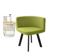 PEKMAR Housse de Chaise Triangulaire, Housse de siège de Tabouret, élastique, Lavable, café, hôtel, fête, 13 Couleurs, matériau Polaire, Vert Fruit