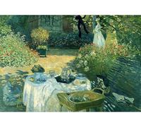 PEKNUX 1000 Pièces Puzzles en Bois Classique pour Adultes - Le Déjeuner De Claude Monet - Puzzles Difficiles - Jeu Cadeau Jouets