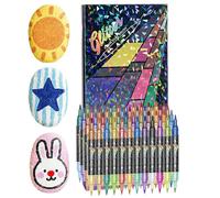 Pekoluta Feutres de dessin,Pointes Fines Sans Bavure | Marqueurs de Dessin Couleur pour Artistes - pour Journal Créatif, Scrapbooking, Croquis, Illustrations, Gribouillages, École, Maternelle