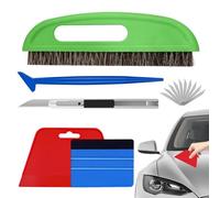 Pekoluta Maroufle Papier Peint,Set De Raclettes Pour Autocollants | Lisseur Papier Peint Autocollant,Plafond Mur Fenêtre Meuble Chambre Automobile Salle Bain Cuisine Plan Travail Atelier