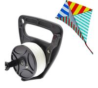 Pekoluta Moulinet de Kayak, plongée | Kayak Spear Fishing,Moulinet de plongée sous-Marine, Moulinet de Kayak, Cordon rétractable Haute visibilité, Bobine de Doigt de 150 Pieds pour l'exploration des