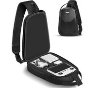 PEKREWS Étui de Transport Rigide étanche pour Mini 4 Pro, Sac à Dos de Voyage Compatible avec contrôleur DJI RC 2/RC-N2, Fly More Combo et Accessoires, Etui DJI Mini 4 Pro Noir, Compacte