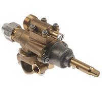 PEL PEL22S/O Robinet à gaz pour Capic W382662, W382562, W382552, W382551 avec sécurité d'allumage avec raccord de tuyau axe Ø 8 x 6,5 x 39 mm en haut