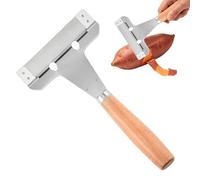 Pelafrutta Ispessito | Pelatore In Acciaio Per Patate E - Soluzione Efficiente Pe E Versatile | Ideale Per Cetriolo Carota Casa E Appartamento Giardino Barbecue Picnic E Campe