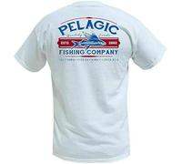 Pelagic Fishing T-Shirt Funny Birthday Cotton Tee Vintage Gift Men White XL