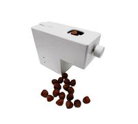 Pelamatic - Machine électrique pour éplucher et fendre les amandes, les noix et les noisettes | Modes manuel et automatique | Régulateur de taille | Facile à nettoyer, blanc, plastique