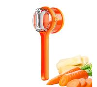 Pelapage avec contenu d'éplucheur double face en acier inoxydable, pelé, multifonction, pour pommes de terre de carottes