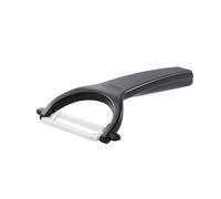 Pelapatate Ceramica 13 8x8x2 3cm Nero Bianco Gefu