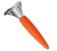 Pélatate pour maïs en acier inoxydable, instrument robuste pour tranches de tasses, cuisine tampon ergonomique, appareil pratique, outil ménager à la maison, accessoires fonctionnels alimentaires