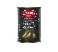 Pelati Gialli Coppola, Tomates pelées jaunes 400g (Pack de 12)
