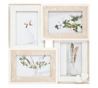 Atmosphera - Pêle-mêle 4 photos déco Paulo 33 cm Beige G