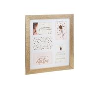 - Pêle Mêle 5 Photos "Glitter" 41cm Or