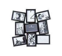 Atmosphera - Pêle-mêle 9 Photos Evy - 48 x 46 cm - Noir Noir G