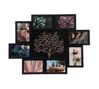 Pèle-mêle ""David"" 8 photos H46cm noir - Atmosphera createur d'interieur