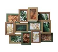 Atmosphera - Pêle-mêle "Julia" 12 photos bois 65 x 51 cm multicolore