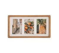 Atmosphera Pêle-mêle 3 photos en bois Milea 40 cm Naturel
