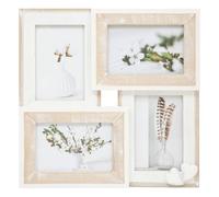 Atmosphera - Pêle-mêle 4 photos déco Paulo 33 cm Beige G