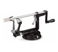 Saveur & Dégustation – Pêle-pomme mécanique en métal blanc, style classique, non compatible lave-vaisselle