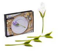 Porte-Serviette de Papier - Peleg Design - Bloom - Vert - 4 Fleurs - Accessoire Original