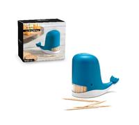 PELEG DESIGN Jonah Porte-Cure-dents - Distributeur de Cure-Dents en Forme de Baleine - Accessoire de Cuisine Décoratif pour les Repas ou Réunions