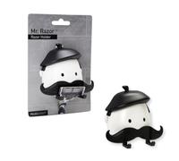 Peleg Design Mr. Razor Support pour Rasoir à Ventouse - Porte-Rasoir Rigolo pour Douche et Salle de Bain, Idée Cadeau Originale
