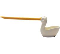PELEG DESIGN - Pelix Linge de cuisine & Porte-éponge | Organiseur d'évier de cuisine en forme de pélican | Décoration pour la cuisine | Porte-éponge de cuisine