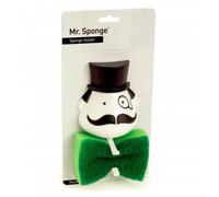 PELEG DESIGN - Porte-éponge Mr. Sponge | Support amusant pour éponges | Egouttoir | Organisateur de cuisine | Support avec ventouse pour cuisine et salle de bain | Cadeau de Noël, anniversaire