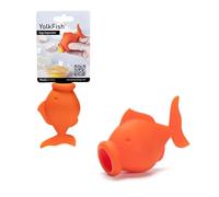 Peleg Design Séparateur de Jaune d'Oeuf en Silicone - Accessoire de Cuisine Pratique pour Séparer le Jaune du Blanc - Ustensile de Pâtisserie (YolkFish)