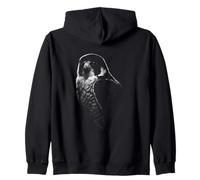 Pèlerin majestueux avec Faucon Sauvage Raptor Sweat à Capuche
