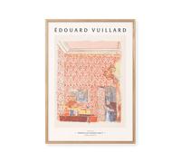 Peléton Intérieur Aux Tentures Roses I Affiche 70x100