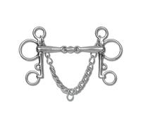 Pelham double brisure massif Waldhausen Argenté 11,5 cm