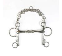 Pelham pour cheval Horze Argenté 14,5 cm