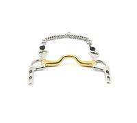 Pelham pour cheval passage de langue avancé Jump'In Ashleigh Argenté 135 mm