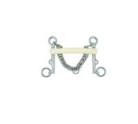 Pelham pour cheval Soyo Plain Noir 135 mm