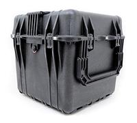 PELI 0340 valise de transport cubique, étanche IP67, capacité de 96L, fabriquée aux États-Unis, avec séparateur rembourré, couleur: noire