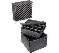 PELI 0355 Kit de séparateurs rembourrés, Accessoire de la Valise Protector Originale, Compatible avec : Valise Cube 0350, Couleur : Noir