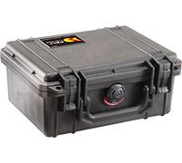 PELI 1150 valise de protection rigide pour caméra, étanche à l'eau et à la poussière IP67, capacité de 3L, fabriquée aux États-Unis, avec insert en mousse personnalisable, noir