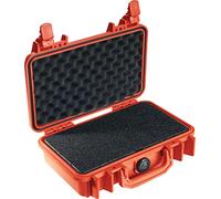 PELI 1170 valise de protection, étanche IP67, capacité de 3L, fabriquée aux États-Unis, avec insert en mousse personnalisable, couleur: orange