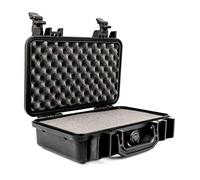 PELI 1170 valise pour caméra professionnelle, étanche à l'eau et à la poussière IP67, capacité de 3L, fabriquée aux États-Unis, avec insert en mousse personnalisable, couleur: noire