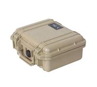 PELI 1200 Valise; Protection supérieure pour équipements précieux comme appareils Photo, objectifs, Drones; Étanche & Anti-poussière; Volume 5 L; Configuration: avec Mousse; Couleur: Beige