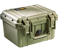 PELI 1300 Valise de Protection; Protection pour équipements précieux (appareils Photo Reflex, Drones compacts, Jumelles); Résistante à l’Eau et à la poussière; Volume 7 L; Couleur : Vert