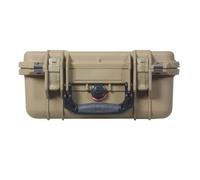 PELI 1400 Valise de Protection; Protection supérieure pour équipements précieux comme appareils Photo, Drones, optiques; Étanche à l’Eau et à la poussière; Volume 9 L; avec Mousse; Couleur Beige
