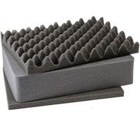 PELI 1451 Set de Mousse de Rechange, Accessoire de la Valise Protector Originale, Compatible 1450, Couleur : Noir