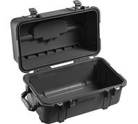 PELI 1460 valise de protection étanche pour équipement fragile, conforme à la norme IP67, capacité de 33L, fabriquée aux États-Unis, sans mousse, couleur: noire