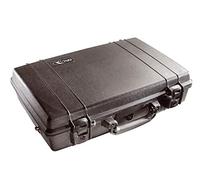 PELI 1490 valise pour ordinateur portable extrêmement résistante, étanche à l'eau et à la poussière IP67, capacité de 14L, fabriquée aux États-Unis, sans mousse, couleur: noire