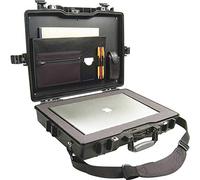 PELI 1495CC2 valise pour ordinateur portable, résistante aux chocs, étanche à l'eau et à la poussière IP67, capacité de 15L, fabriquée aux États-Unis, couleur: noire